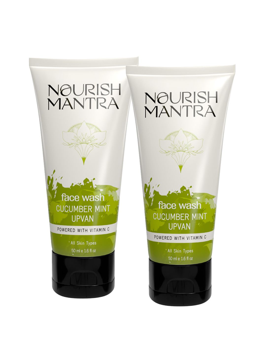Nourish Mantra Set Of 2 Cucumber Mint Upvan Face Wash - 50 ml Each-picture-28