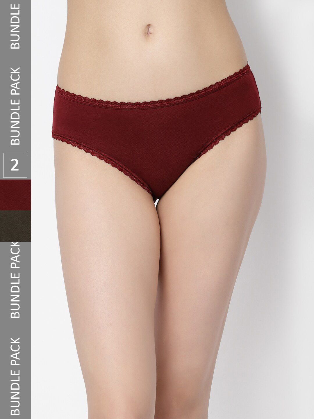 Cotton Underwear - Shop Red Bikini Briefs For Ladies At Online – Prag & Co