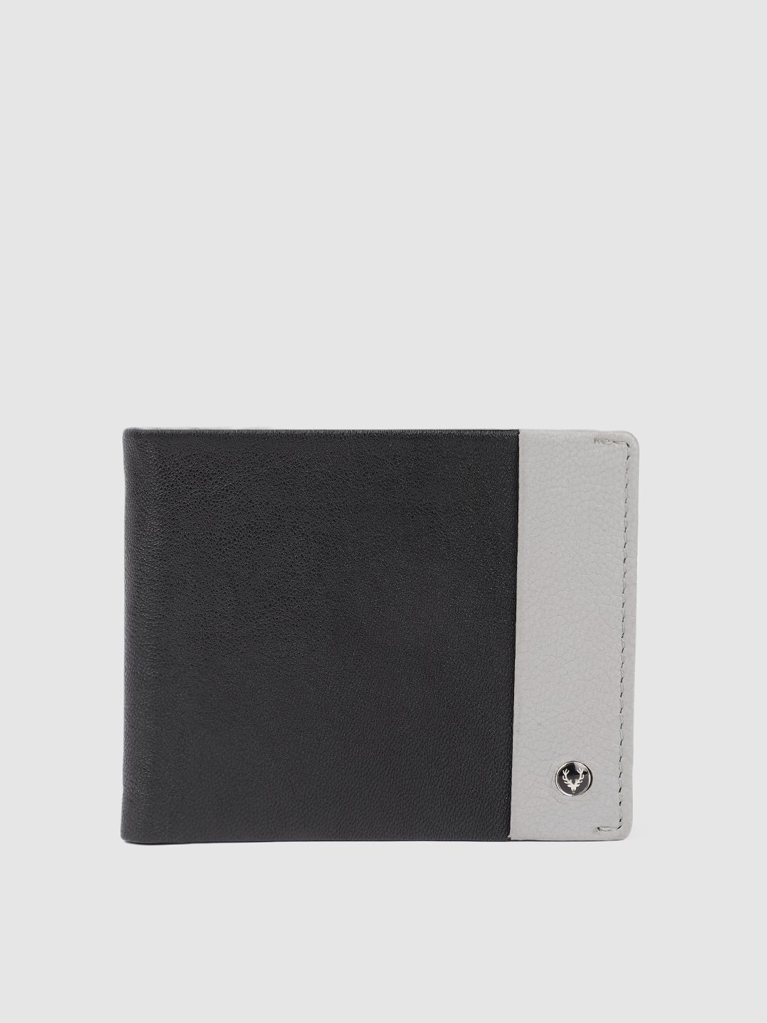 Allen Solly Men Colourblocked Leather Two Fold Wallet-image-20