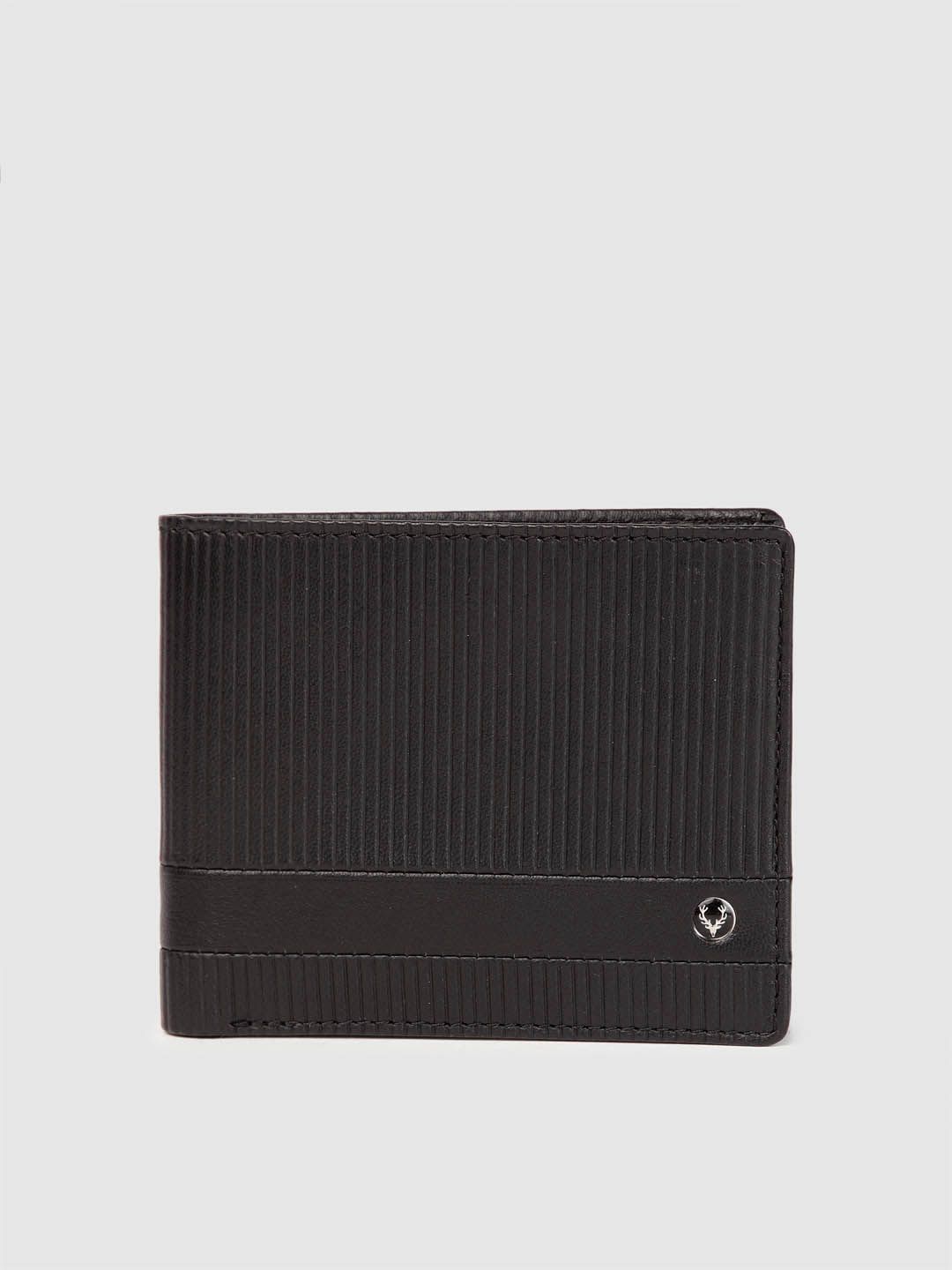 Allen Solly Men Textured Leather Two Fold Wallet-picture-34