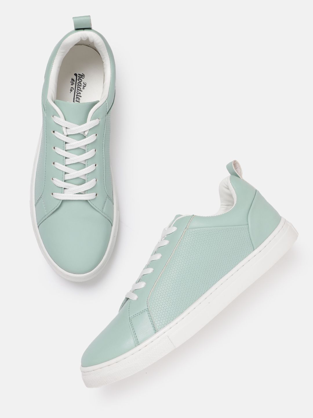 Roadster The Lifestyle Co. Women Solid Round Toe Sneakers-picture-11