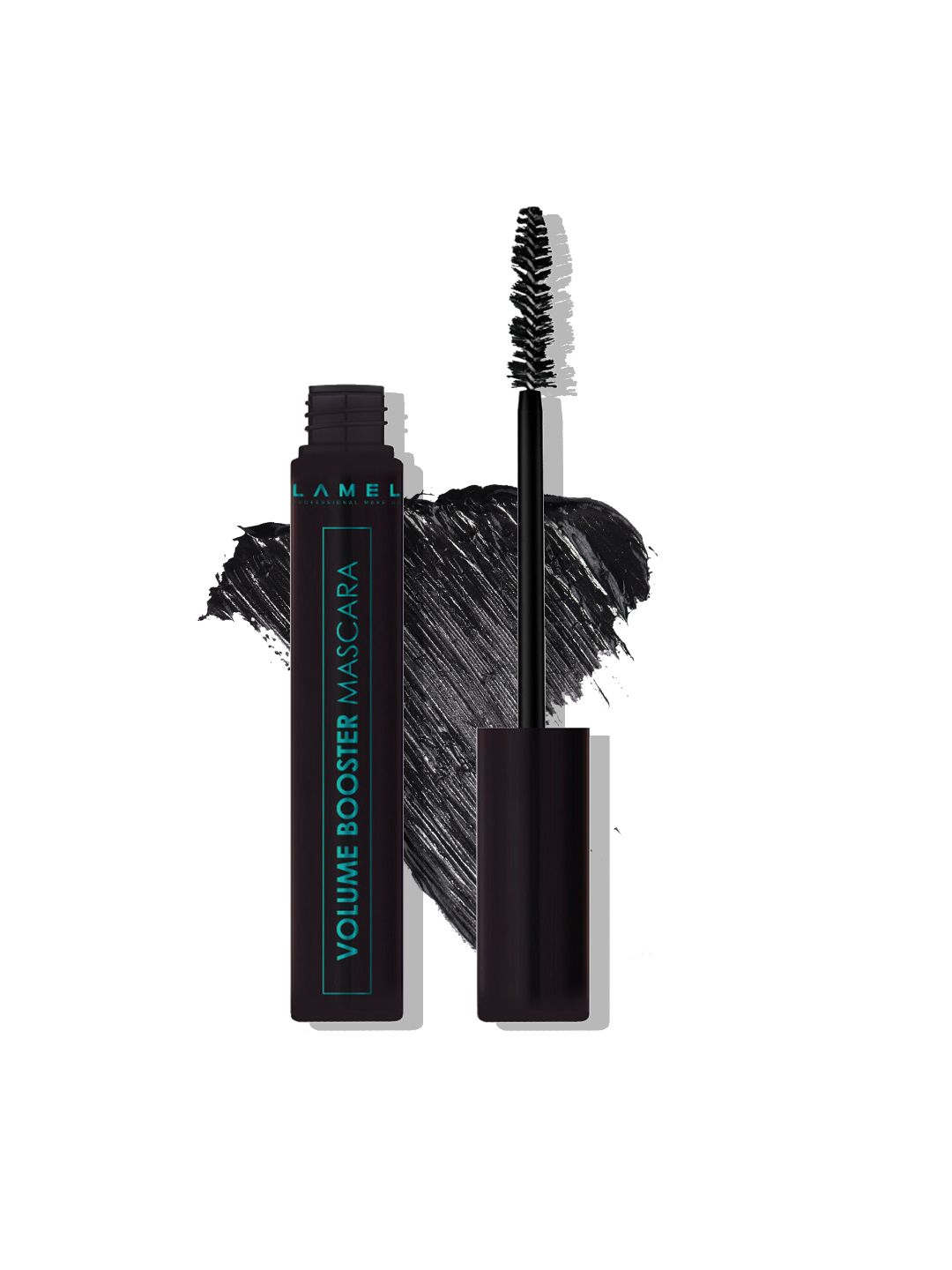 LAMEL Waterproof Volume Booster Mascara 10 ml - Black-picture-25