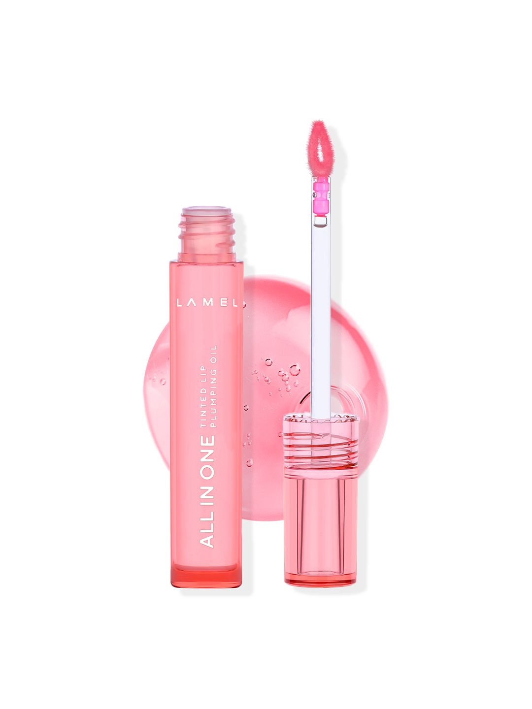 LAMEL Nourishing All In One Tinted Lip Plumping Oil For Dry Lips 3ml - Peachy 401-picture-29