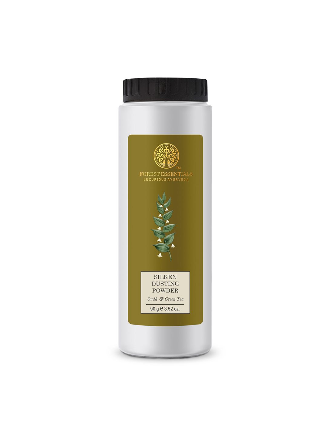 Forest Essentials Silken Dusting Powder with Oudh & Green Tea - 90 g-image-36
