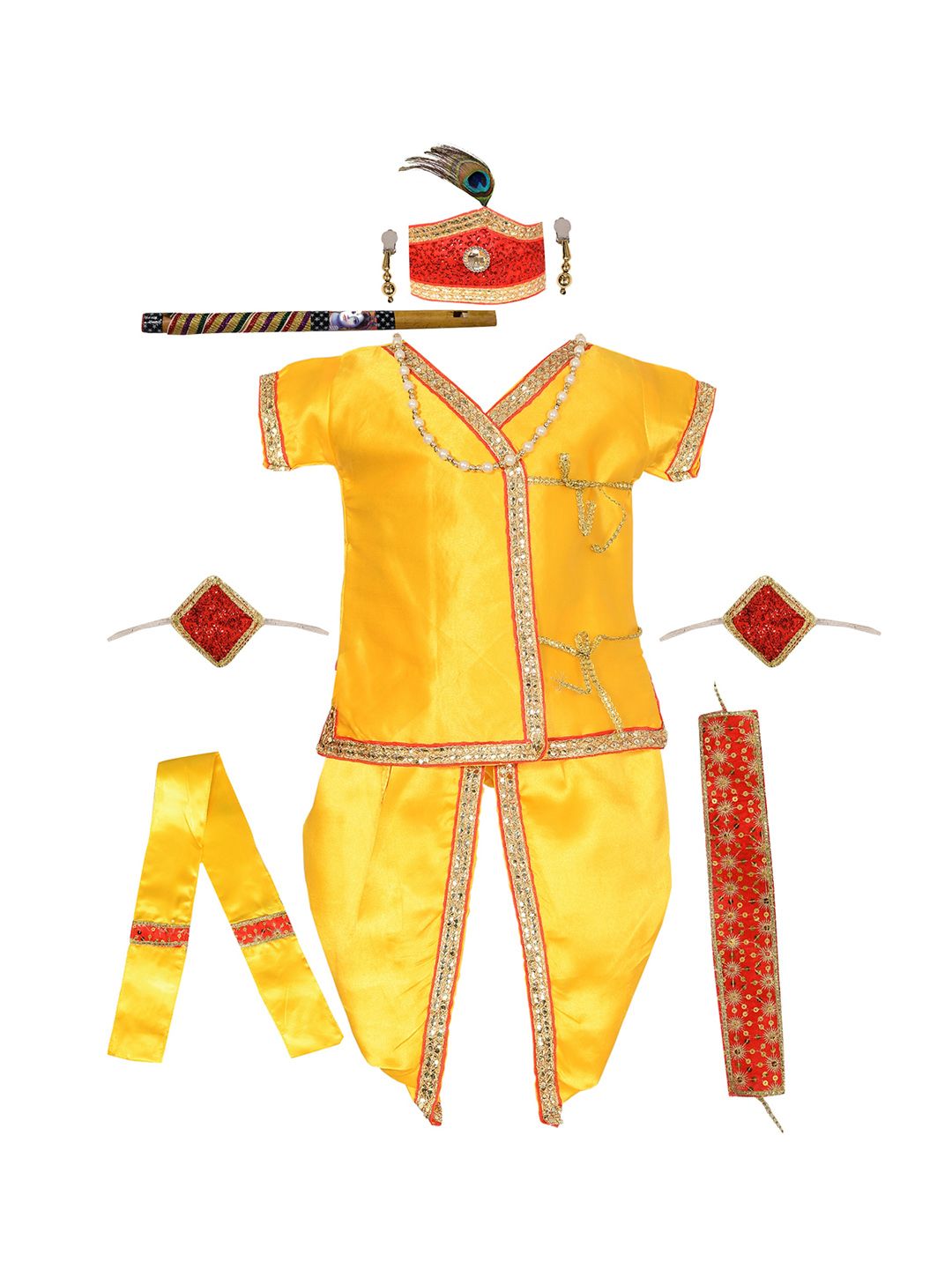 BAESD Boys Pure Cotton Kurta With Dhoti Pants-picture-36