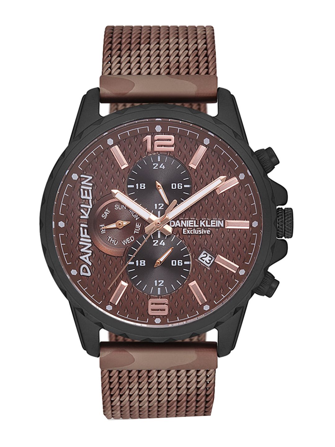 Daniel Klein Men Exclusive Bracelet Style Straps Analogue Watch DK 1 12607-6-picture-38