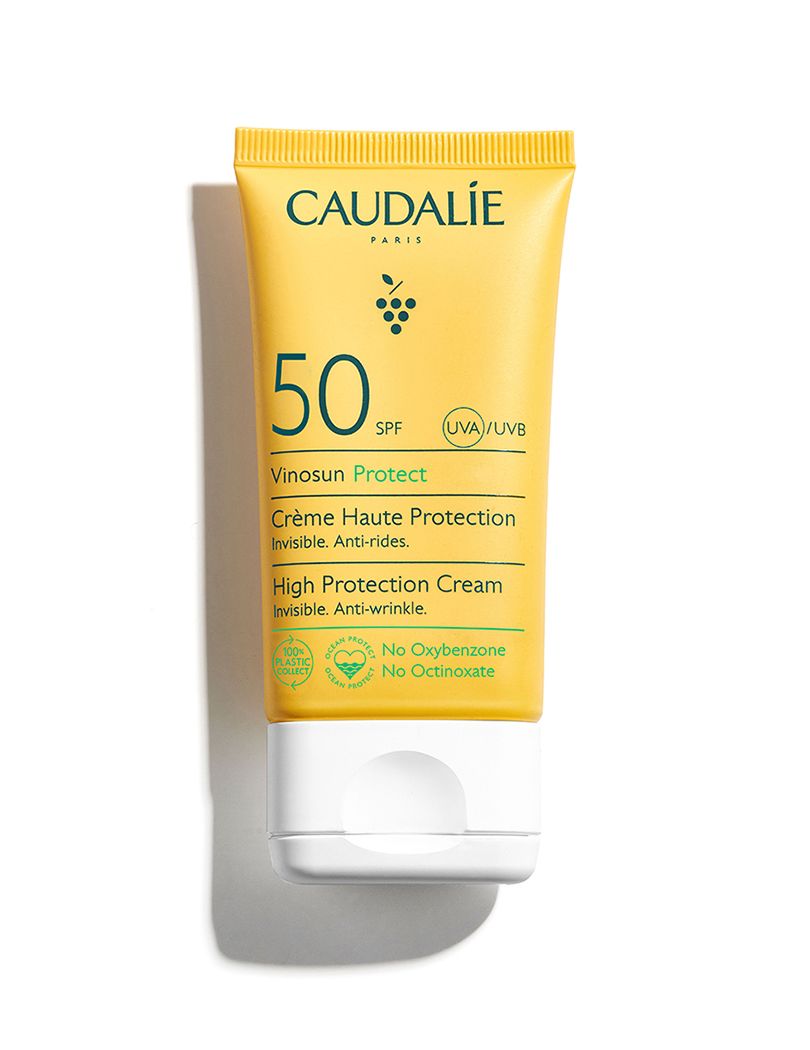 Caudalie Vinosun Protect SPF50 Invisible Anti-Wrinkle High Protection Cream - 50ml-image-38
