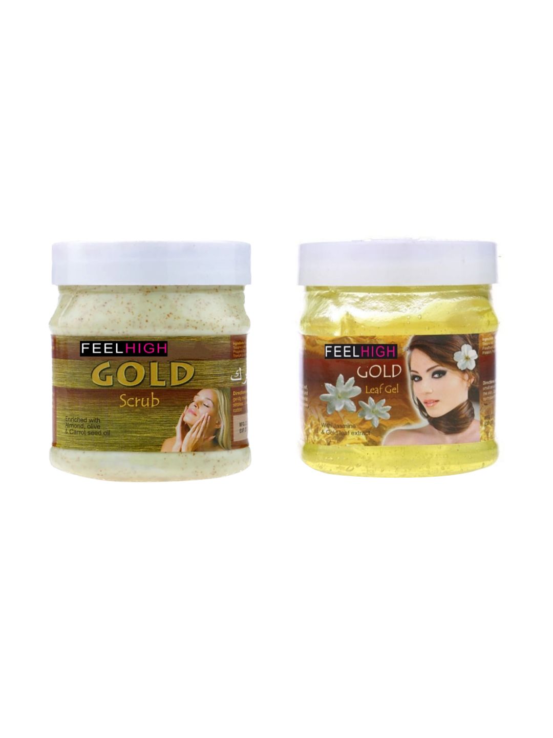 FEELHIGH Set Of 2 Gold Scrub & Gel 500ml Each-picture-25