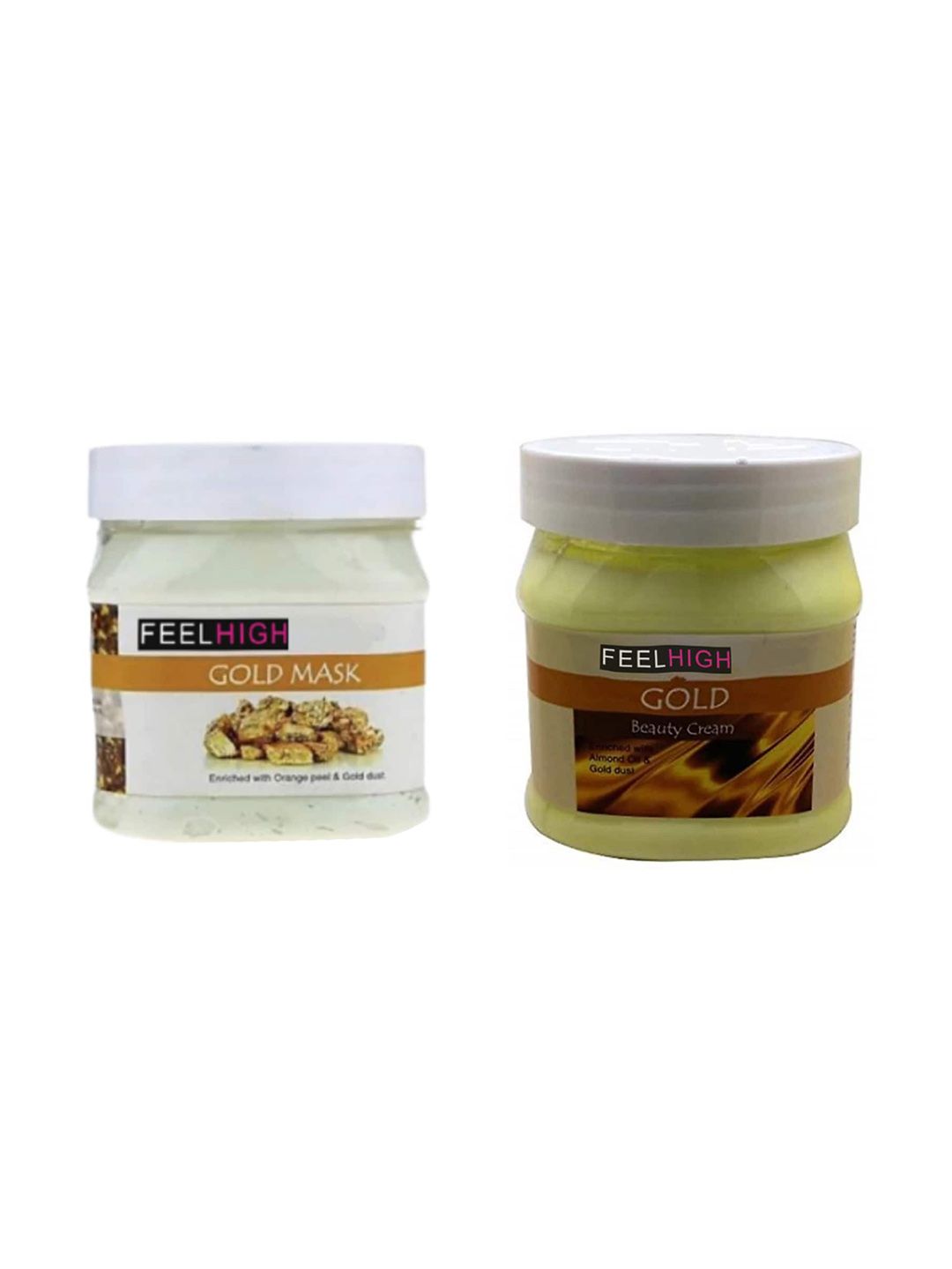 FEELHIGH Set Of 2 Mask & Gold Cream 500ml Each-image-43