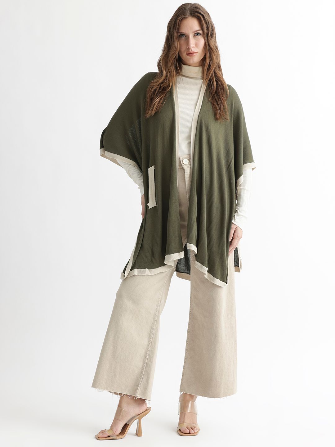 RAREISM Longline Tie-Up Shrug-picture-11