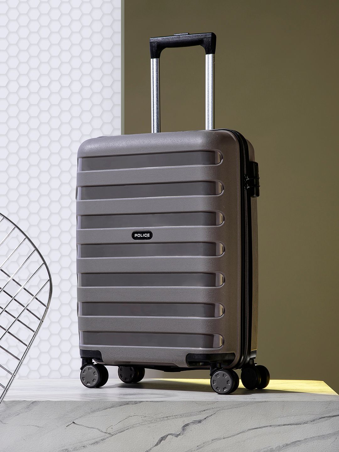 Police Primax Cabin Trolley Suitcase Price History