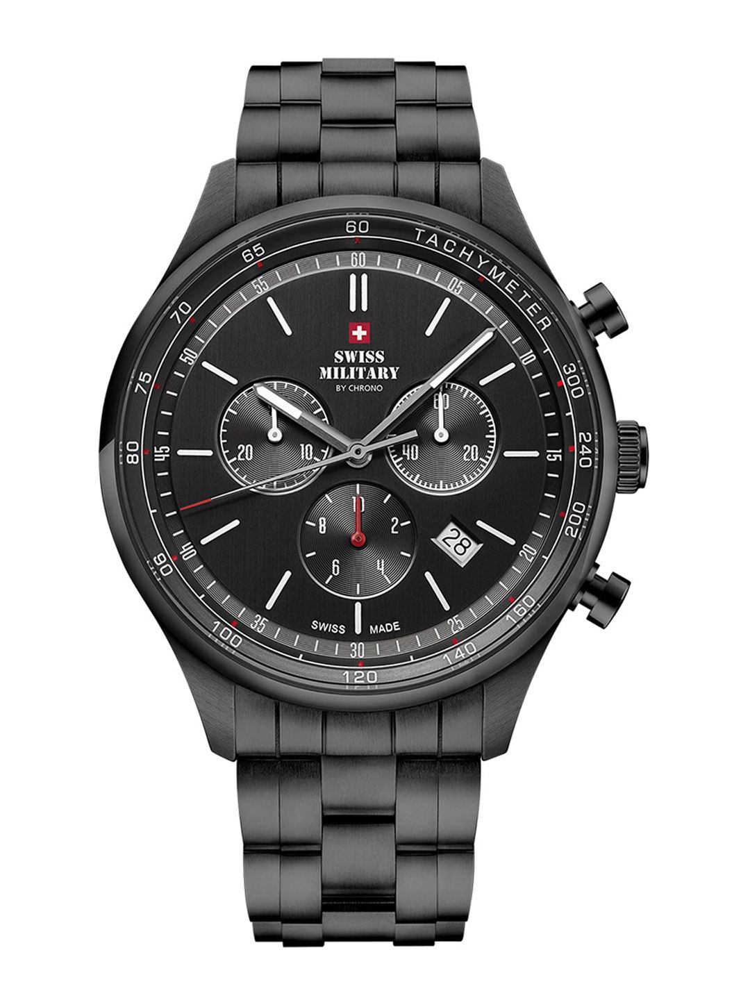 Swiss Military by Chrono Men Black Dial Swiss Made Watch - SM34081.04-picture-15