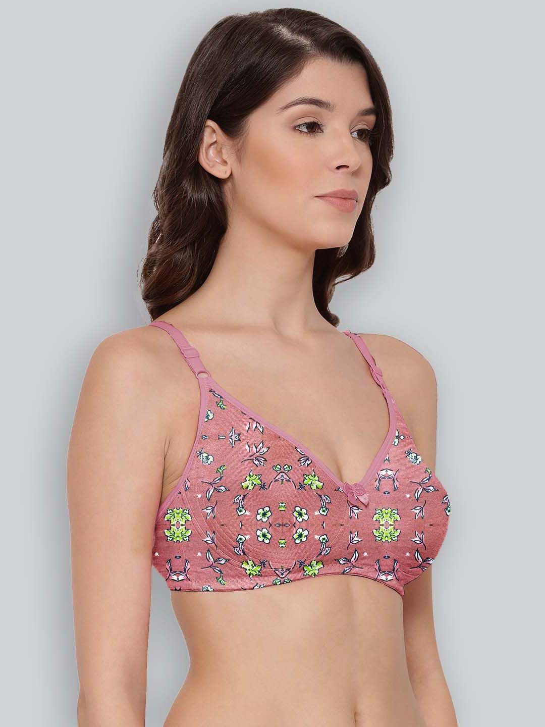 Total-Support Bra with Bow Accent