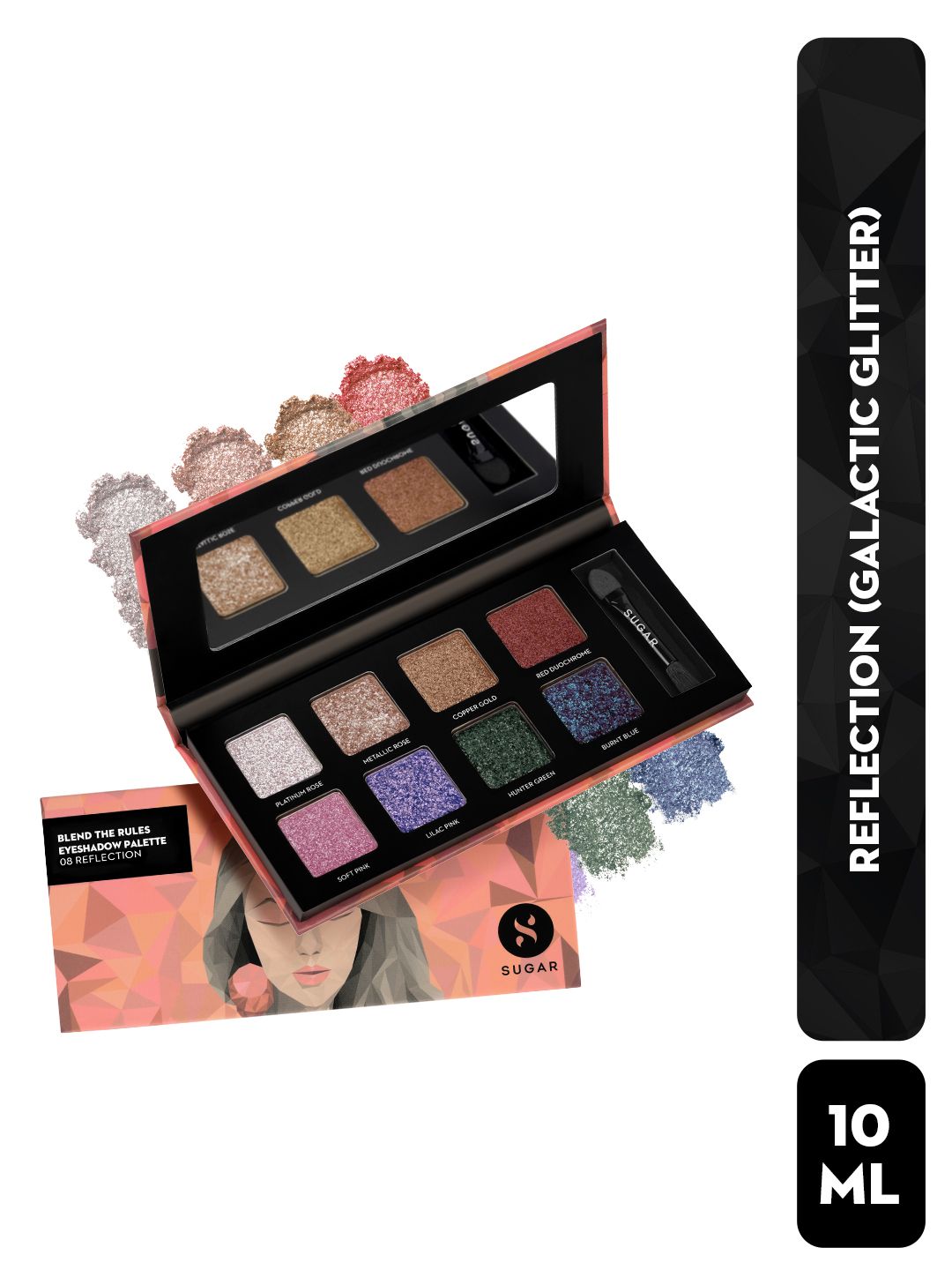 SUGAR Blend The Rules Eyeshadow Palette-10.4 g-08 Reflection-picture-0