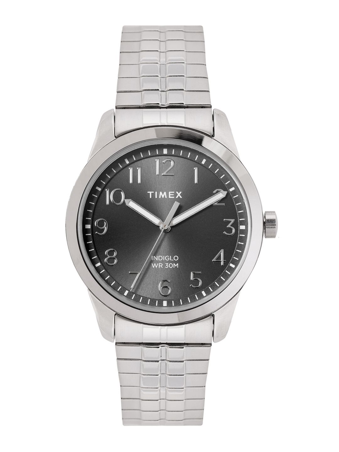 Buy Timex Timex Men South Street Sport Steel Wrap Around Analogue Watch