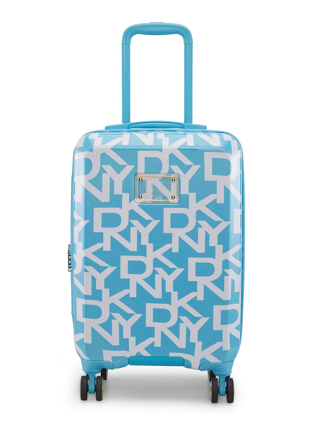DKNY Deco Signature Printed Hard-Sided Medium Trolley Suitcase- 41 cm-picture-15