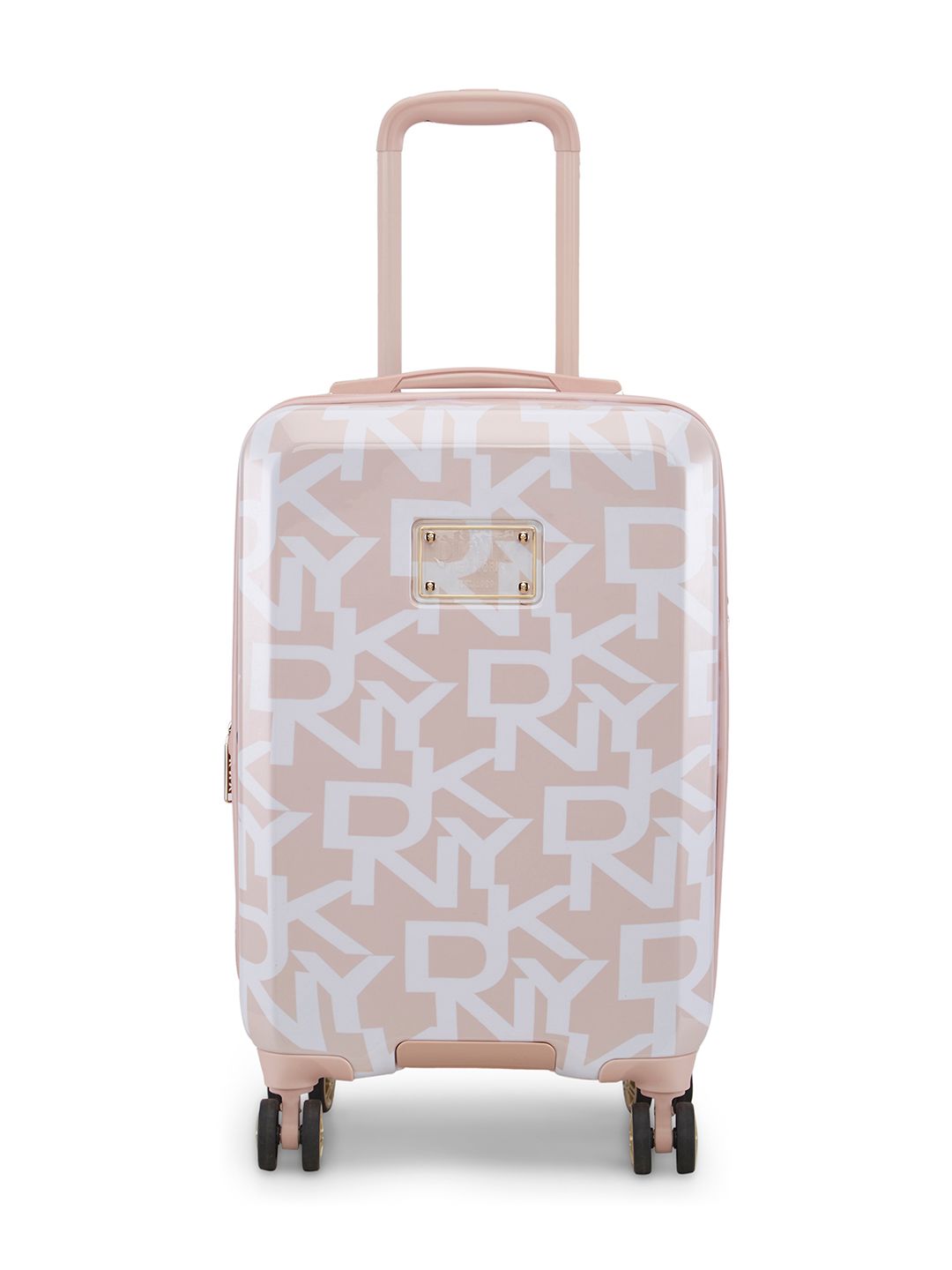 DKNY Deco Signature Printed Hard-Sided Cabin Trolley Bag-50.8 cm-picture-38