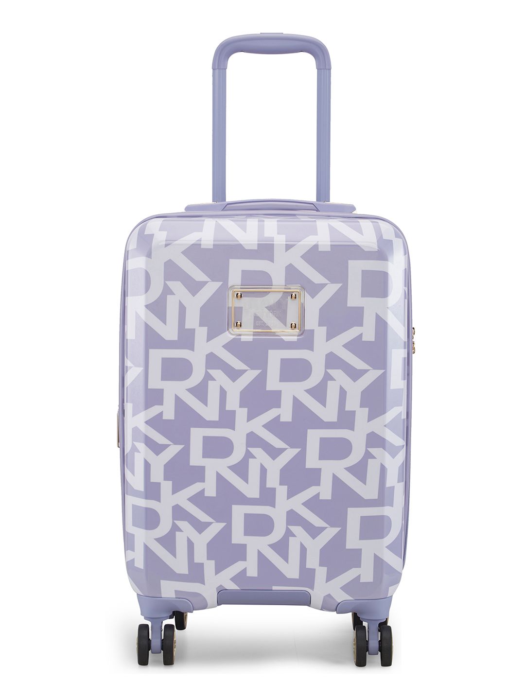 DKNY Deco Signature Printed Hard-Sided Cabin Trolley Bag-50.8 cm-picture-54