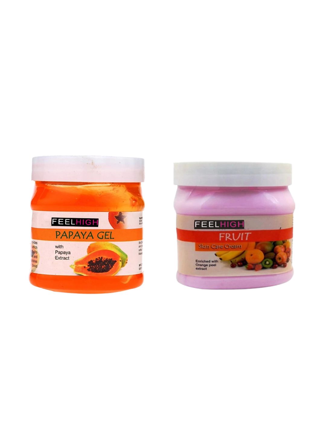 FEELHIGH SEt Of 2 Papaya Gel & Fruit Cream 500g Each-image-48
