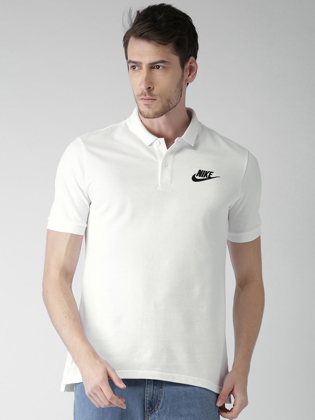 Nike M NSW Ce Polo Matchup Pq T-Shirts & Polo Shirts Men Black