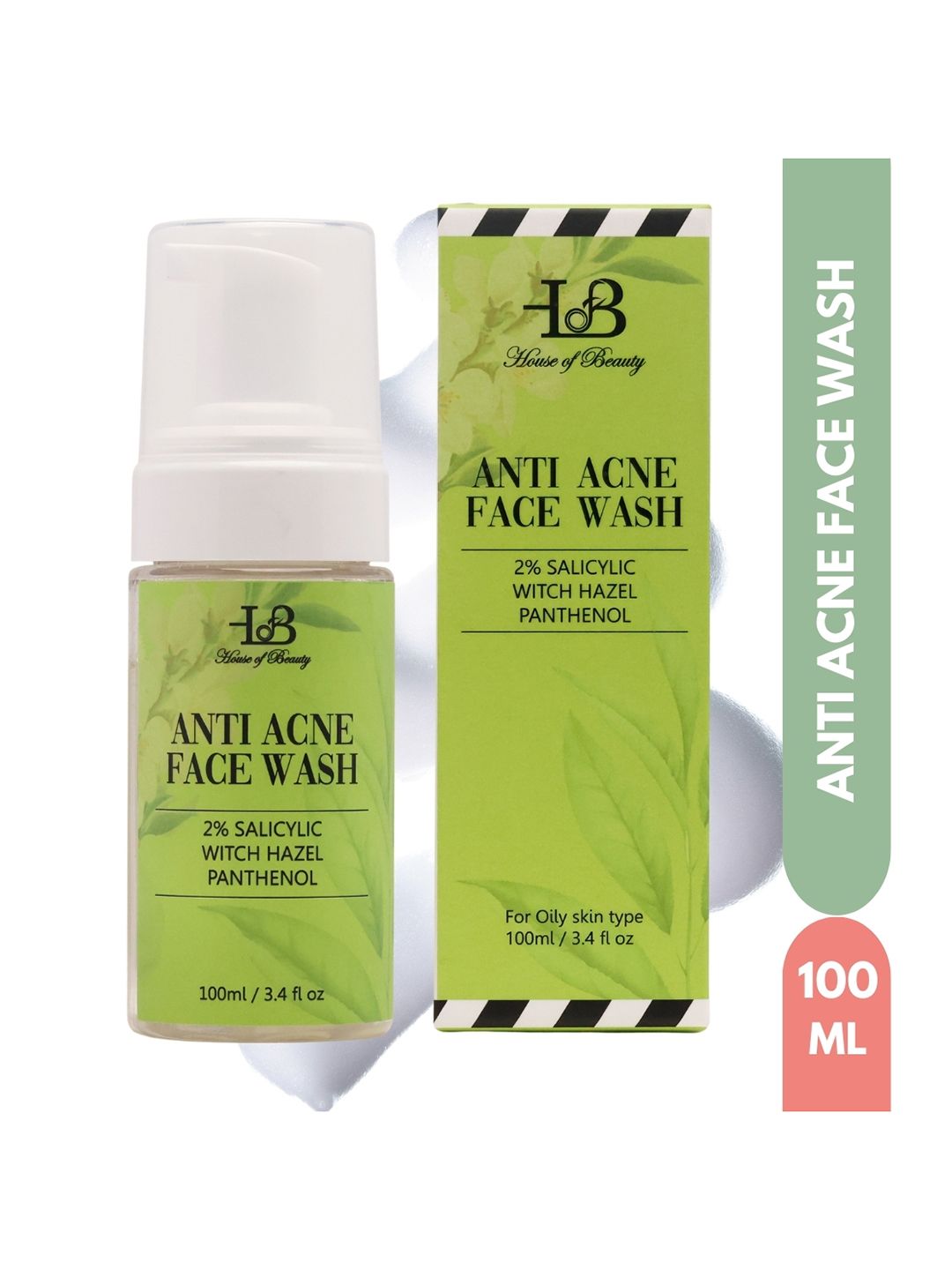 House of Beauty Anti Acne Foam Face Wash - 100ml-image-17