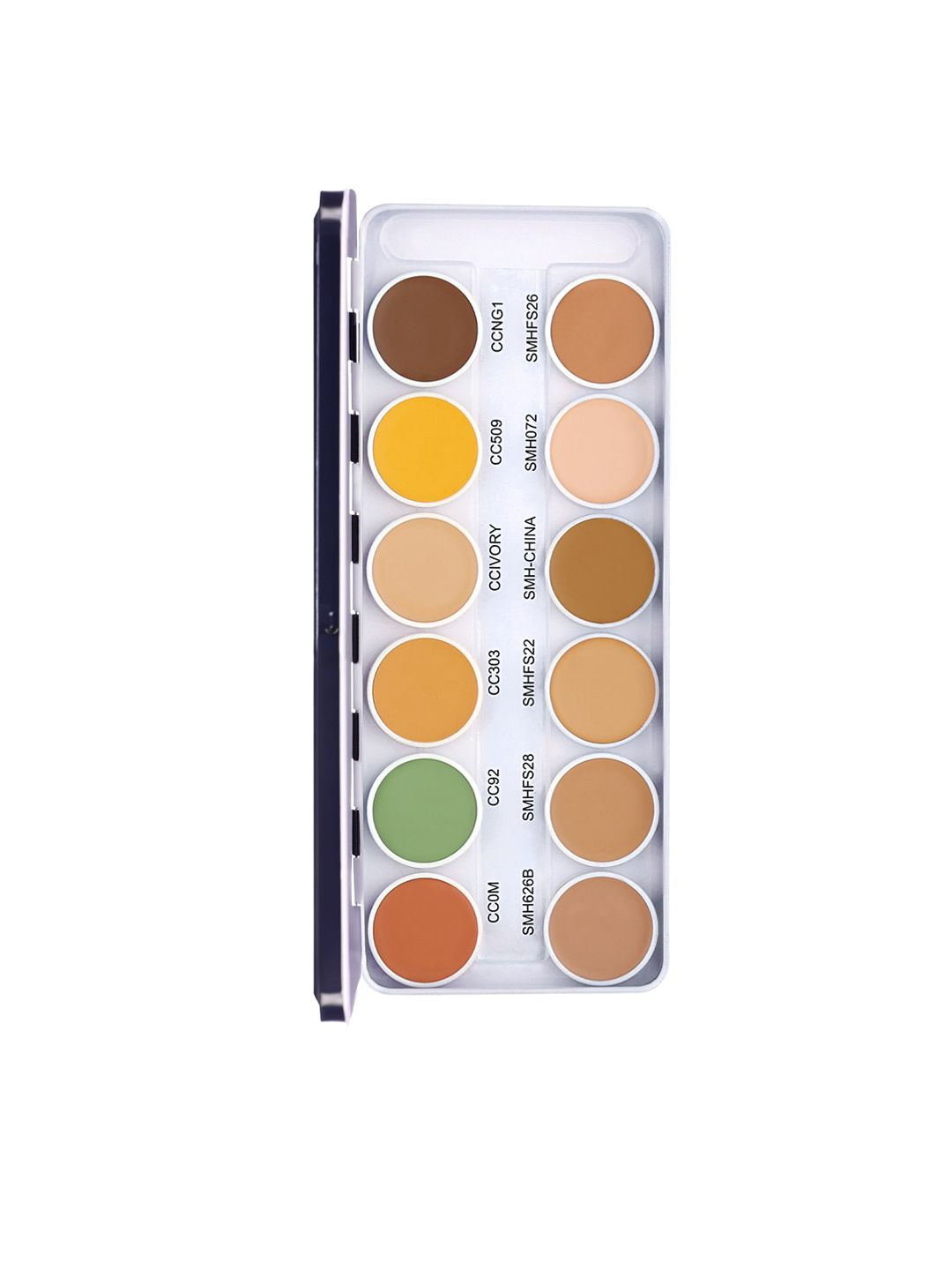 C2P PROFESSIONAL MAKEUP Supraemeshield 12 In 1 All In One Makeup Palette 42g - Shade N12-picture-14