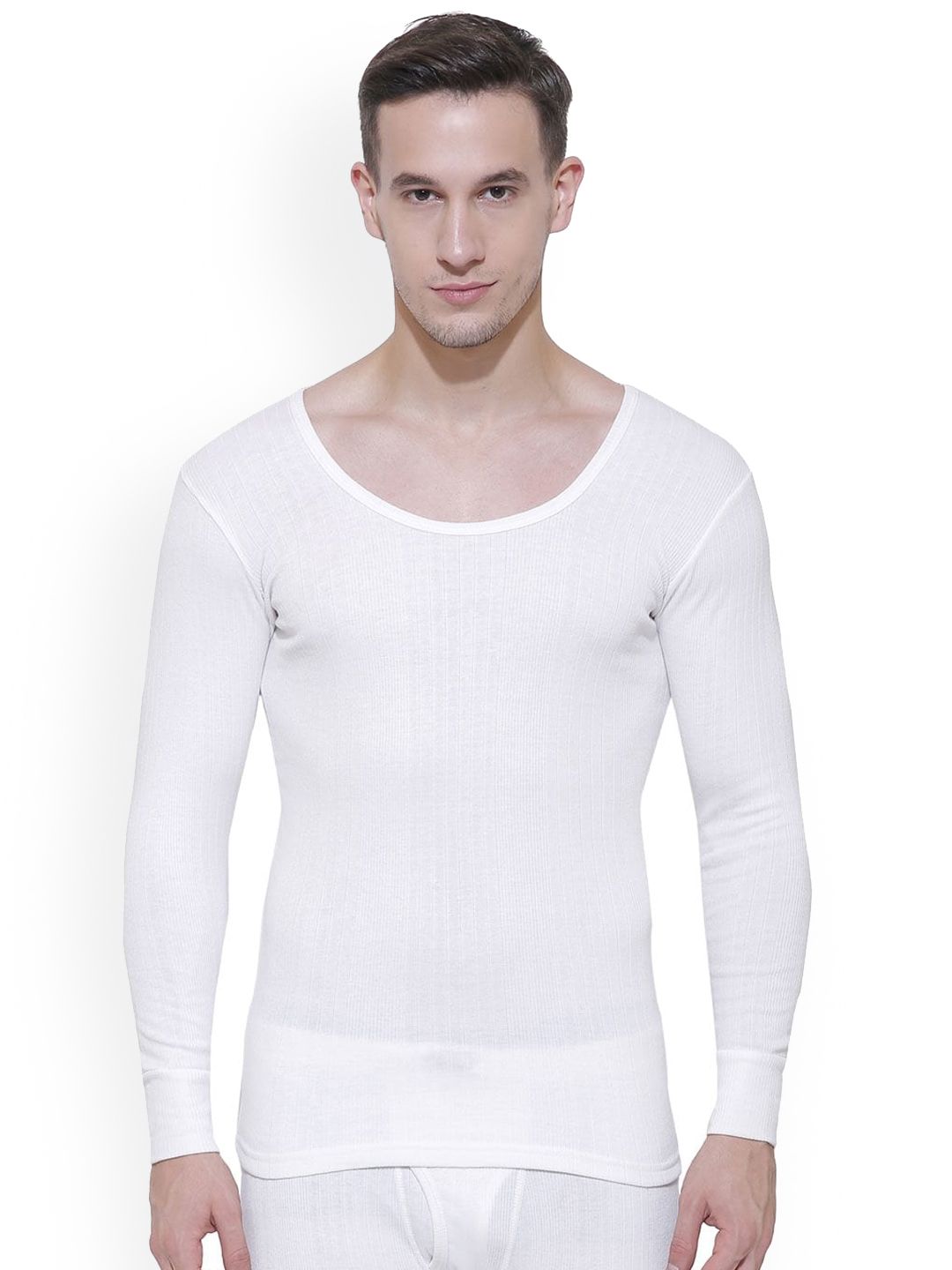 BODYCARE INSIDER Round Neck Cotton Thermal Top
