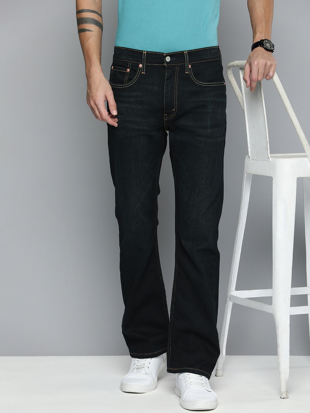 Levi's men's jeans on sale 527 boot cut