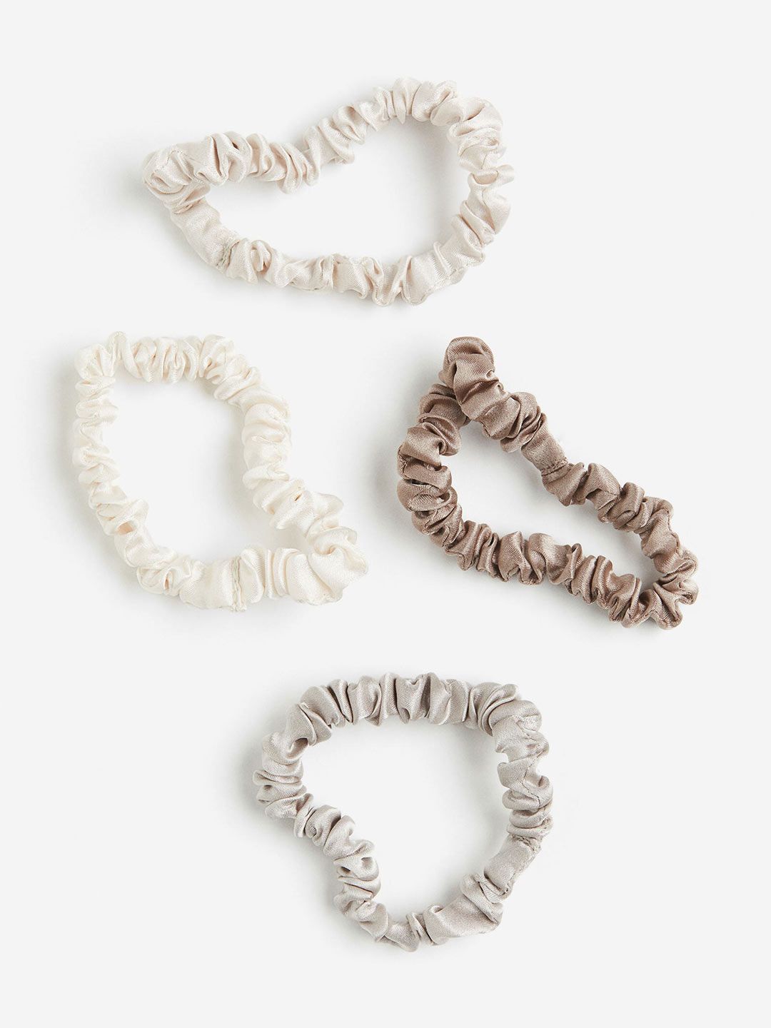 H&M 4-Pack Silk Scrunchies-image-18