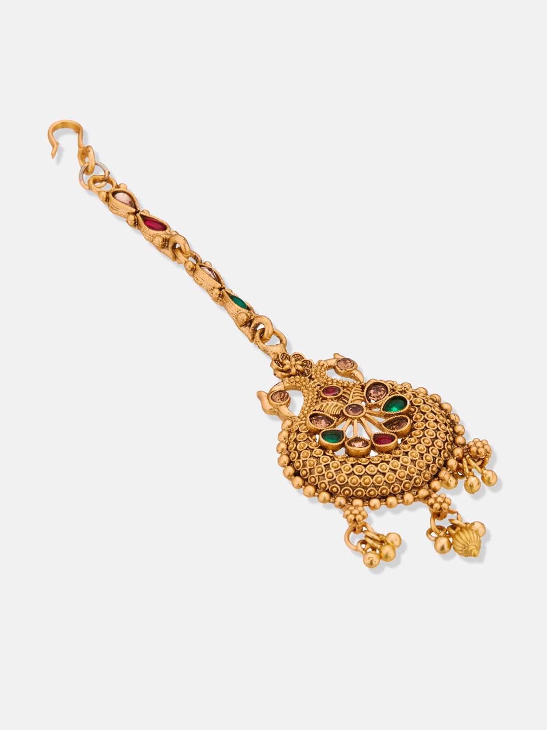 ATIBELLE Gold-Plated Antique Maangtikka