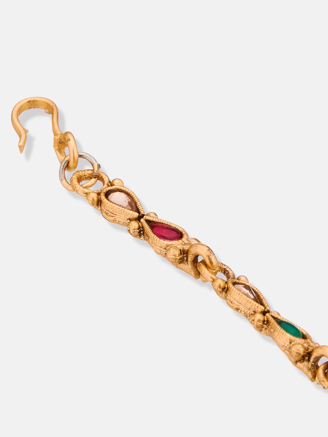 ATIBELLE Gold-Plated Antique Maangtikka