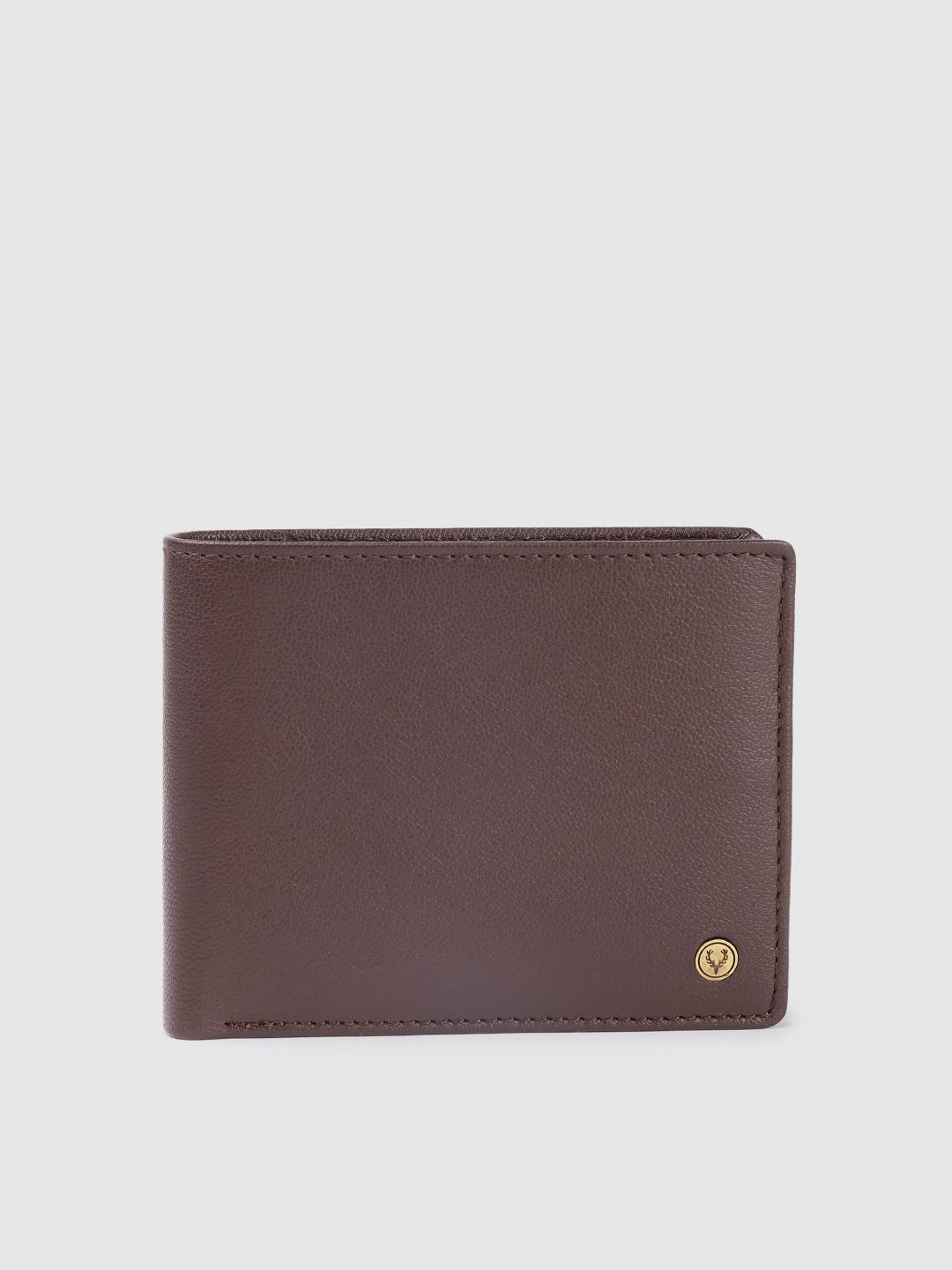 Allen Solly Men Solid Leather Two Fold Wallet