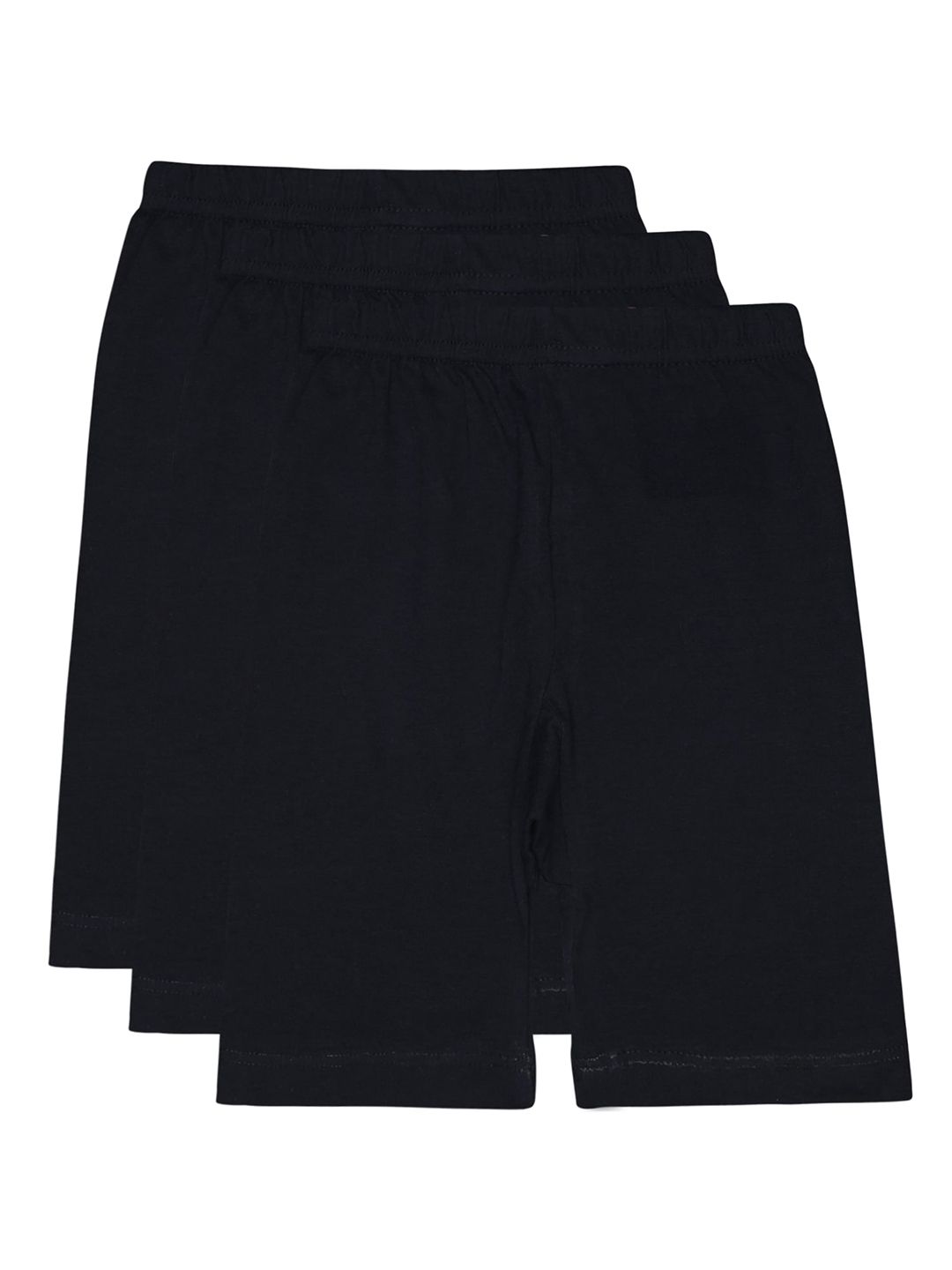 Bodycare Kids Girls Pack Of 3 Mid-Rise Cotton Shorts-picture-32