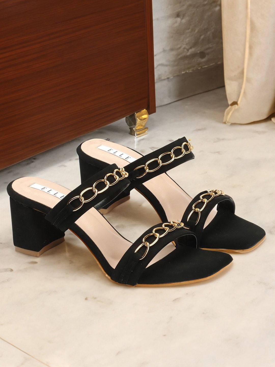ELLE Embellished Block Heels-picture-13