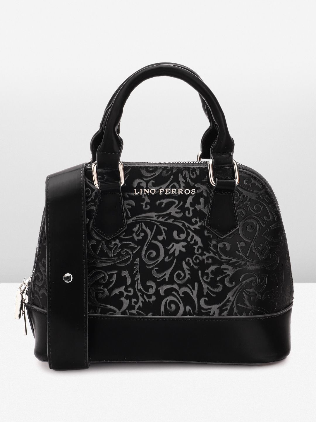 Lino Perros Women Floral Textured Structured Handheld Bag-picture-42