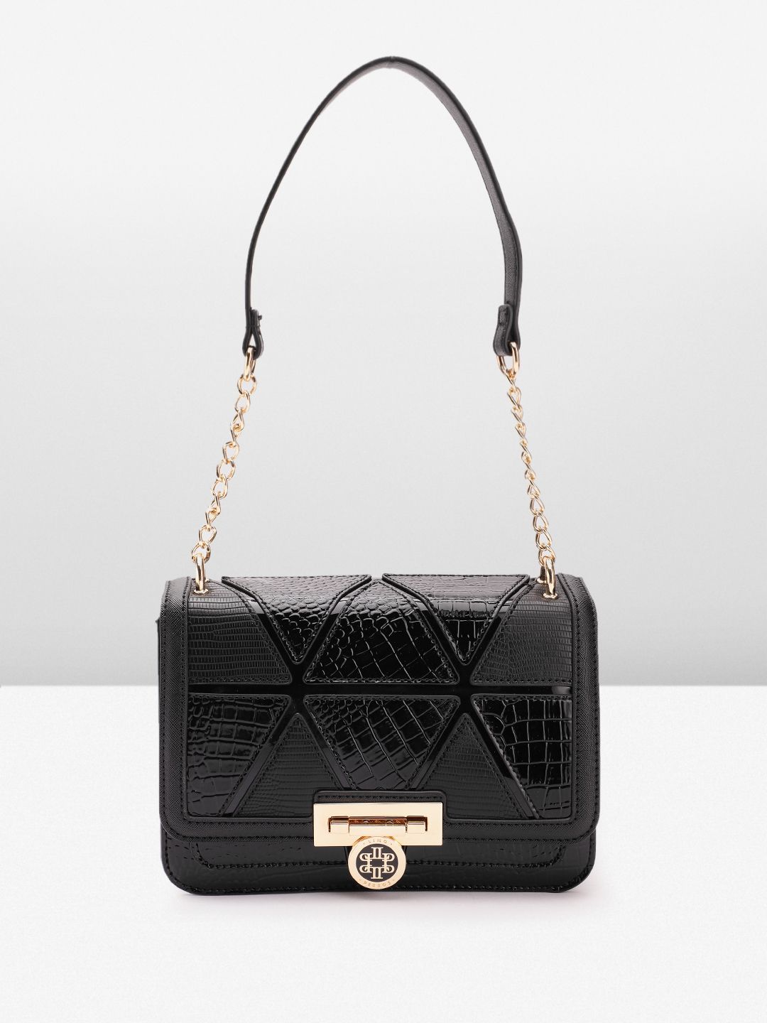 Lino Perros Textured Structured Shoulder Bag-picture-40