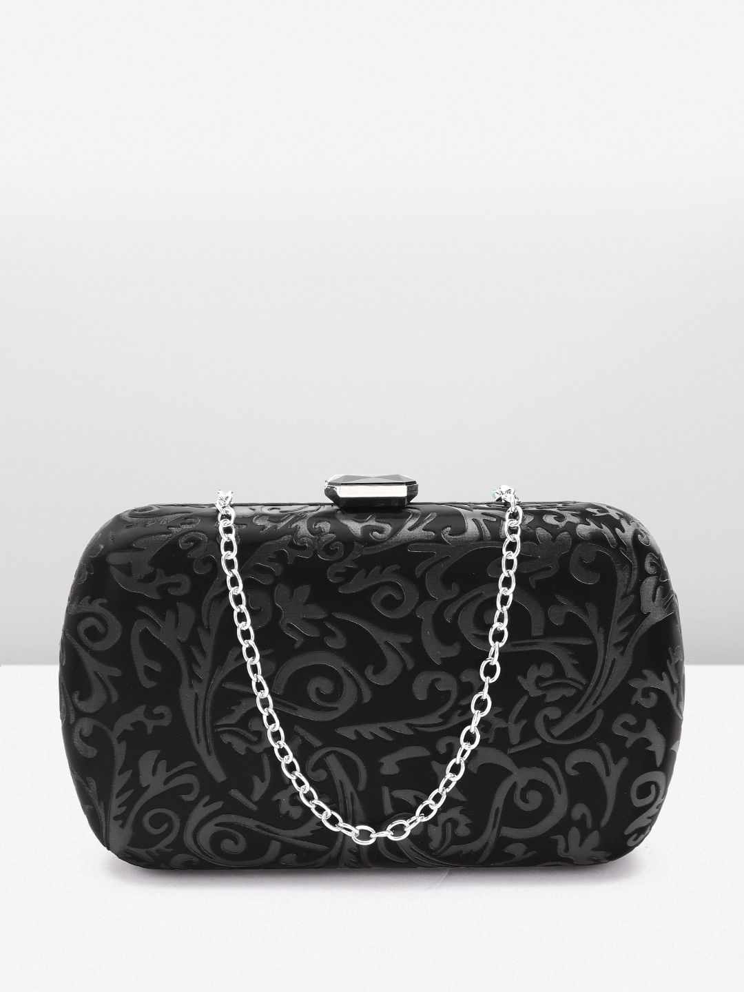 Lino Perros Women Textured Party Box Clutch-picture-33