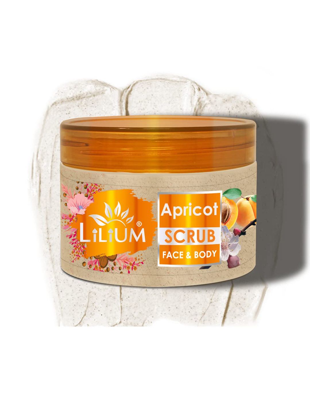 Lilium Apricot Face & Body Scrub -250g &Multifunction 5-in-1 Massager-image-49