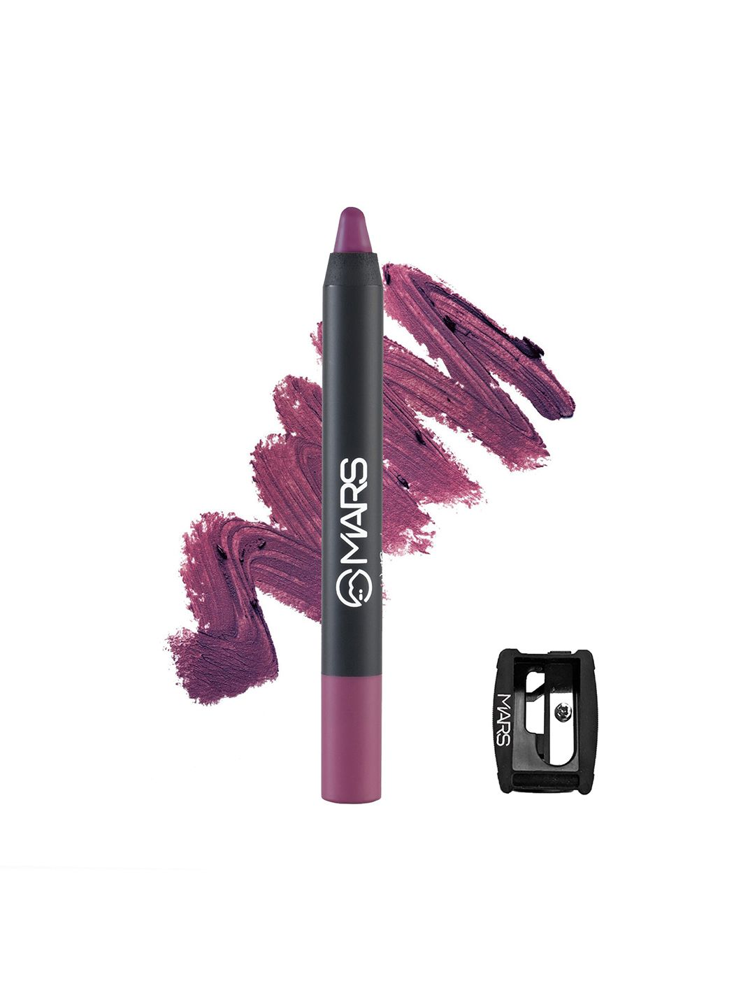 MARS Won't Budge Won't Smudge Non Transfer Lip Crayon with Sharpener - I Am Relentless 14-image-40