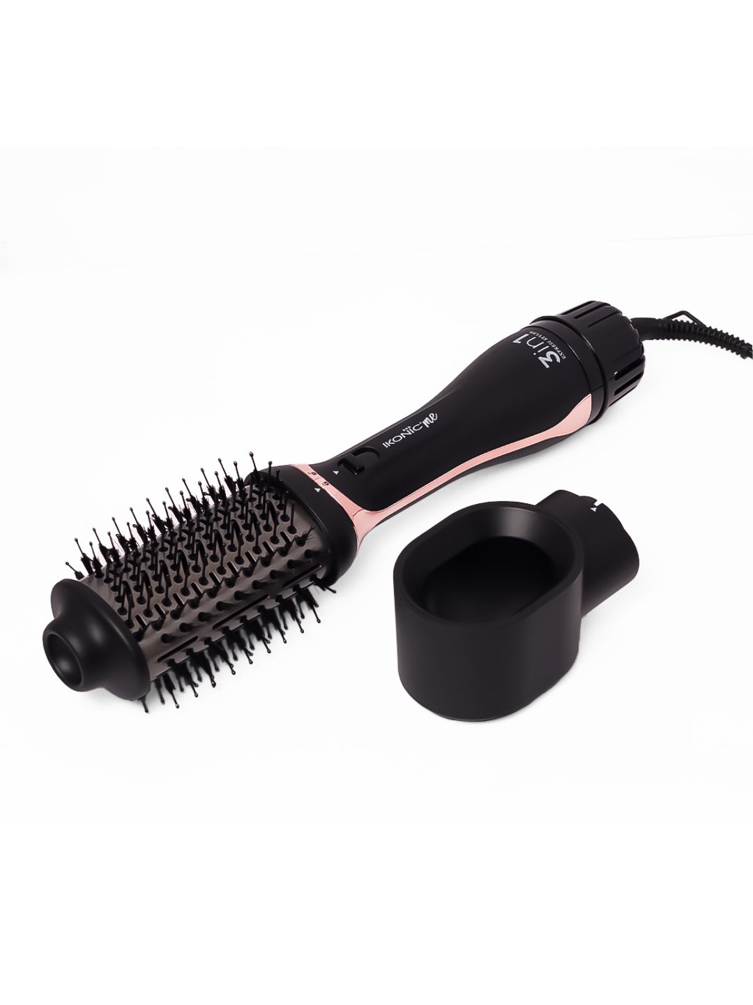 Ikonic Me 3 in 1 Express Hair Styler with Ceramic Titanium Tourmaline Coated Brush Head - Grey-image-48