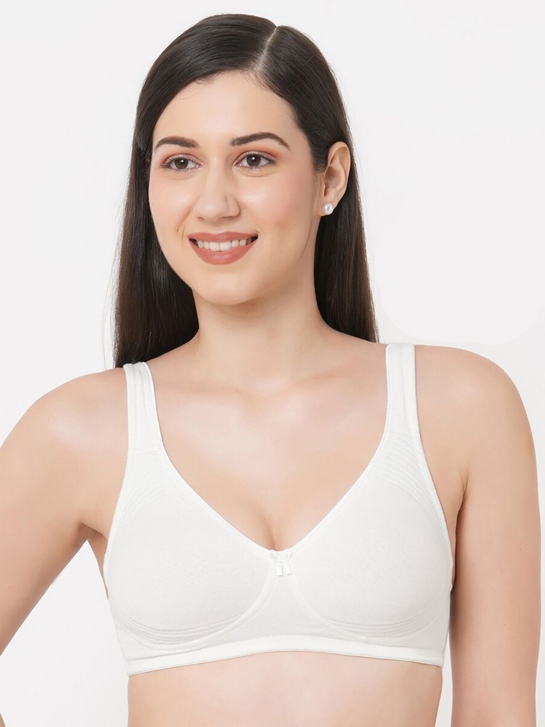 Inner Sense Seamless Non Padded Anti Microbial Anti Odour Super Support T Shirt Bra