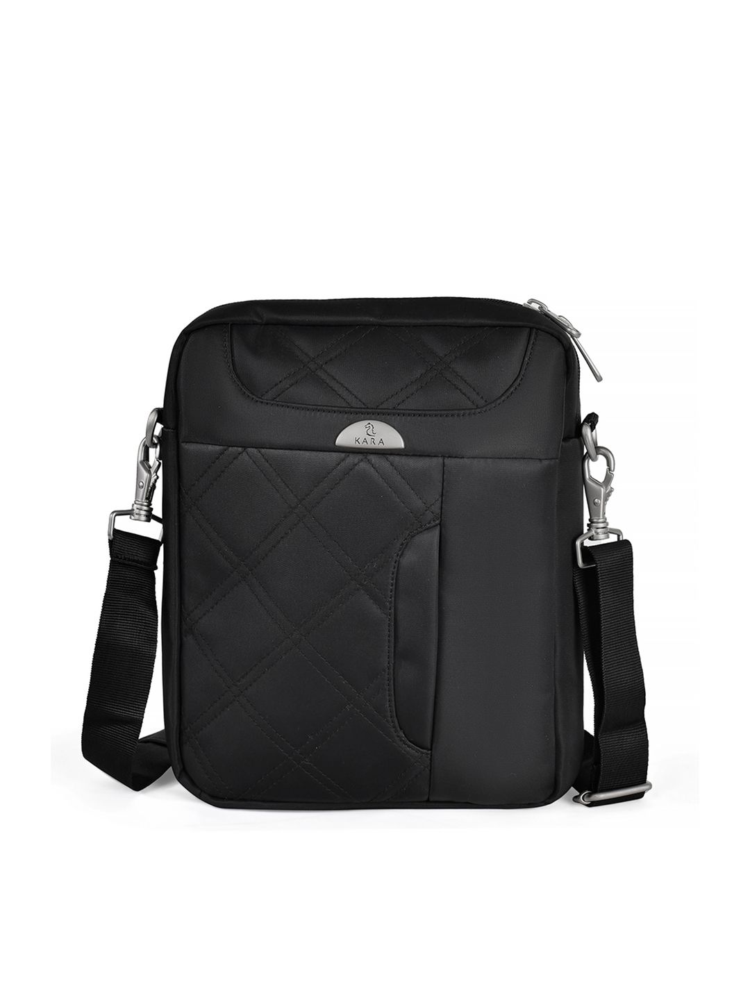 Kara Unisex Quilted Messenger Bag-picture-28
