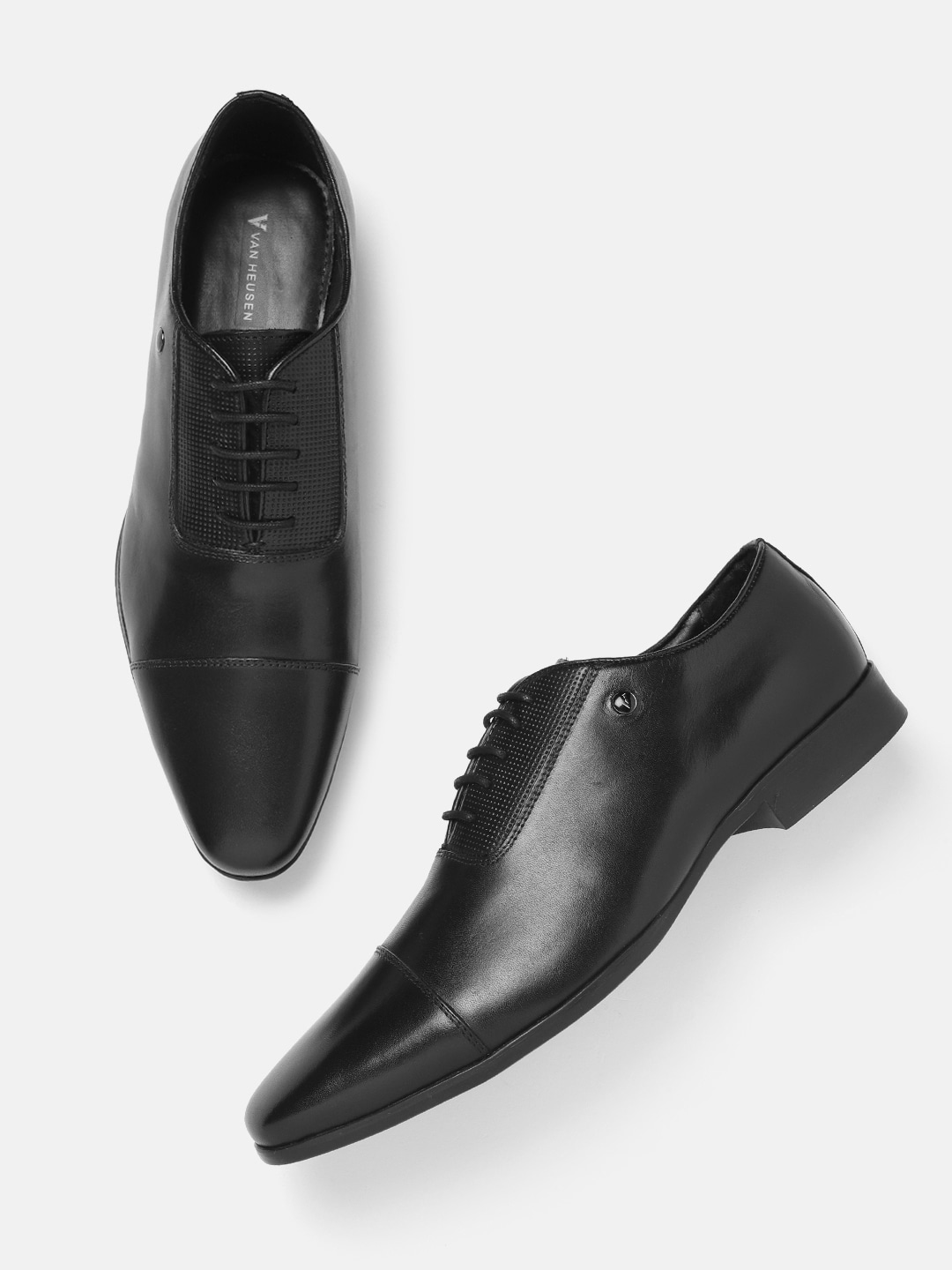 Van Heusen Men Leather Formal Oxford Shoes