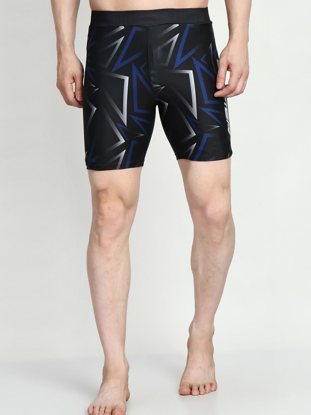 Lebami Men Geometric Printed Slim Fit Swim Shorts-picture-26