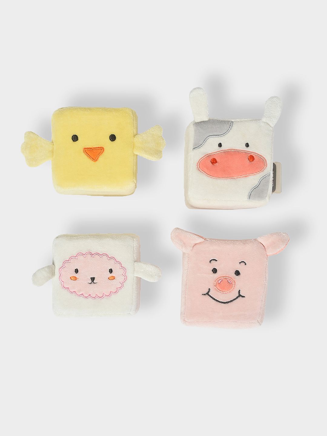 MiArcus Kids Set Of 4 Cotton Soft Activity Toys-image-41