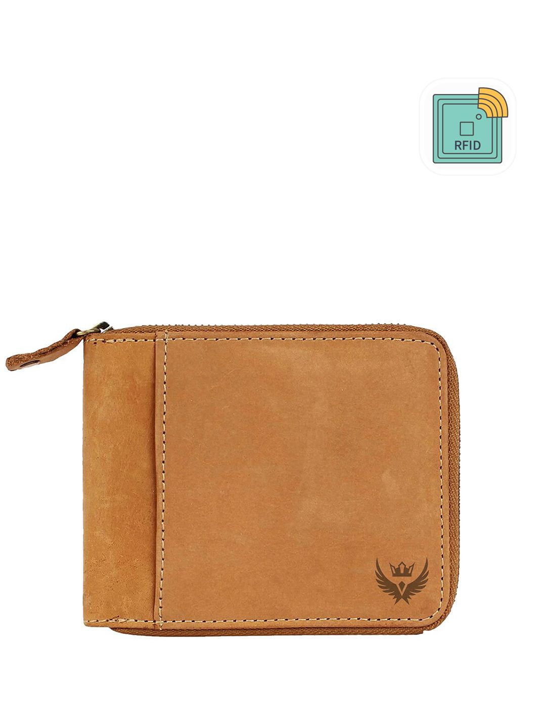 LORENZ Men Leather RFID Zip Around Wallet-picture-26