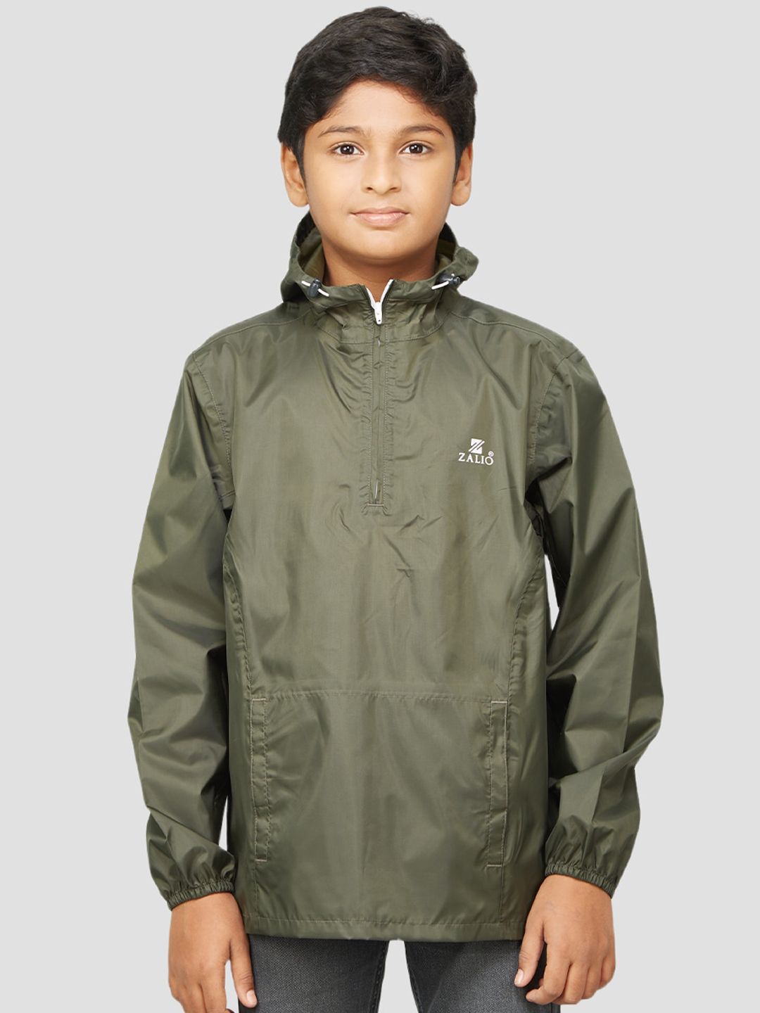 Zalio Boys Hooded Rain Jacket-picture-54