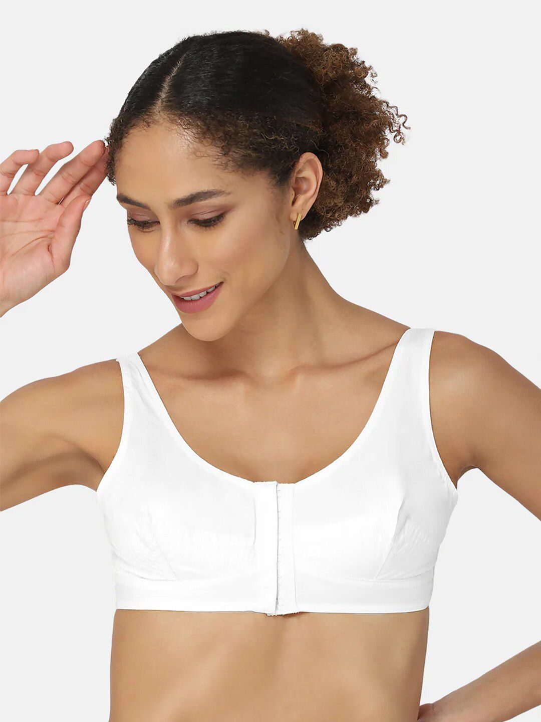 NAIDU HALL Full Coverage Non Padded Pure Cotton Everyday Bra With All Day Comfort-picture-55