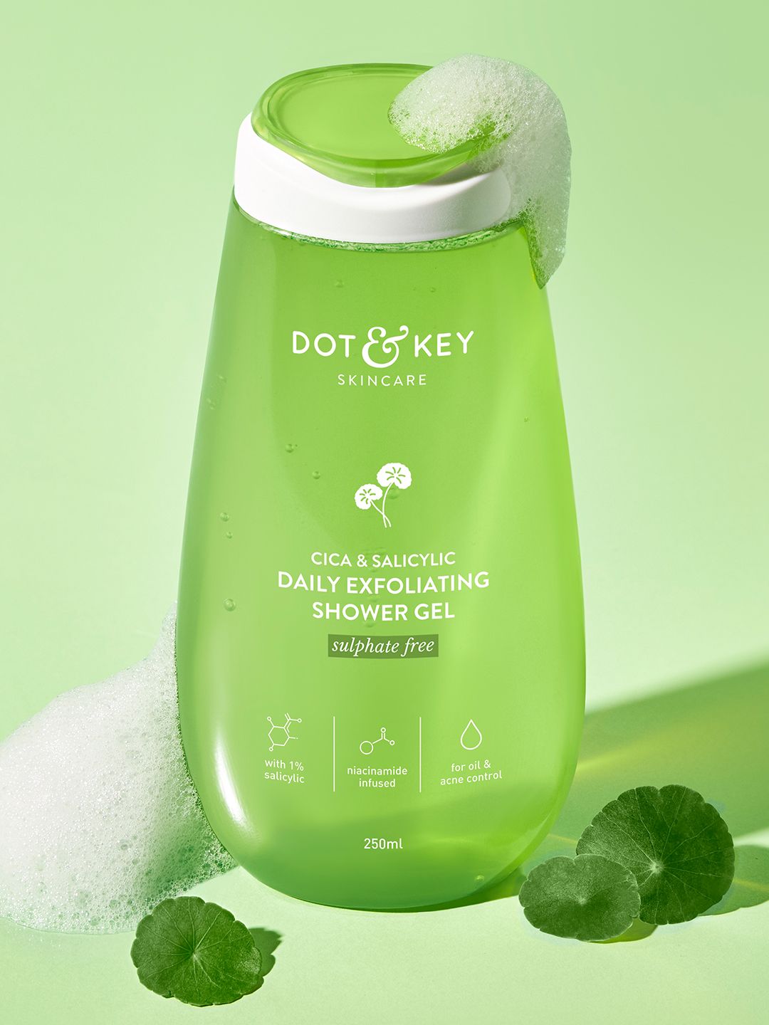 DOT & KEY Cica & Salicylic Daily Exfoliating Shower Gel - 250ml-picture-17