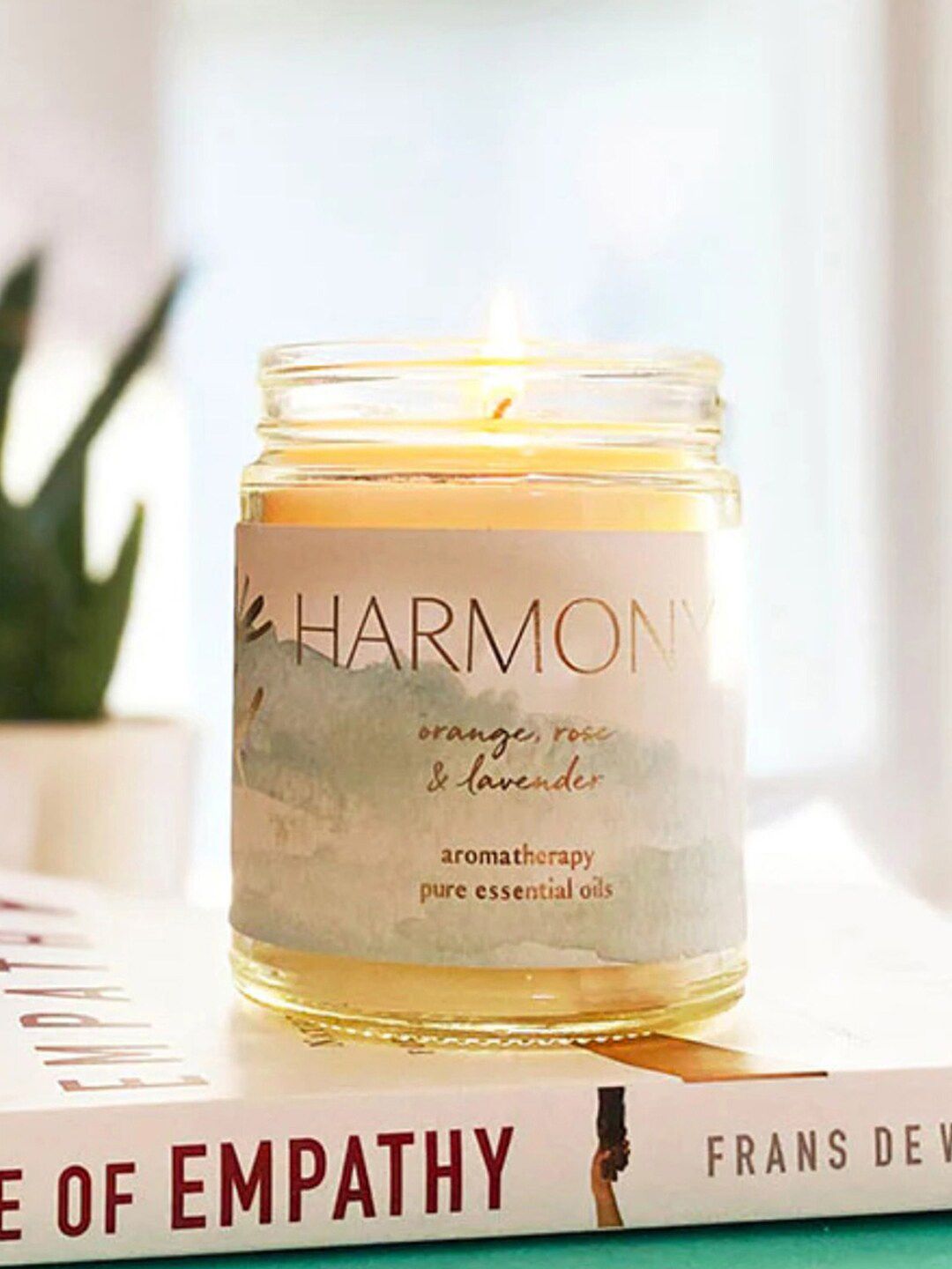 Aromatic Fables White Harmony Tranquility Velvet Rose Scented Jar Candle-image-20